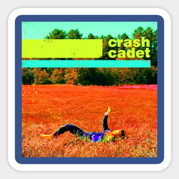 Crash Cadet - Grass Roller Sticker by Crash Cadet